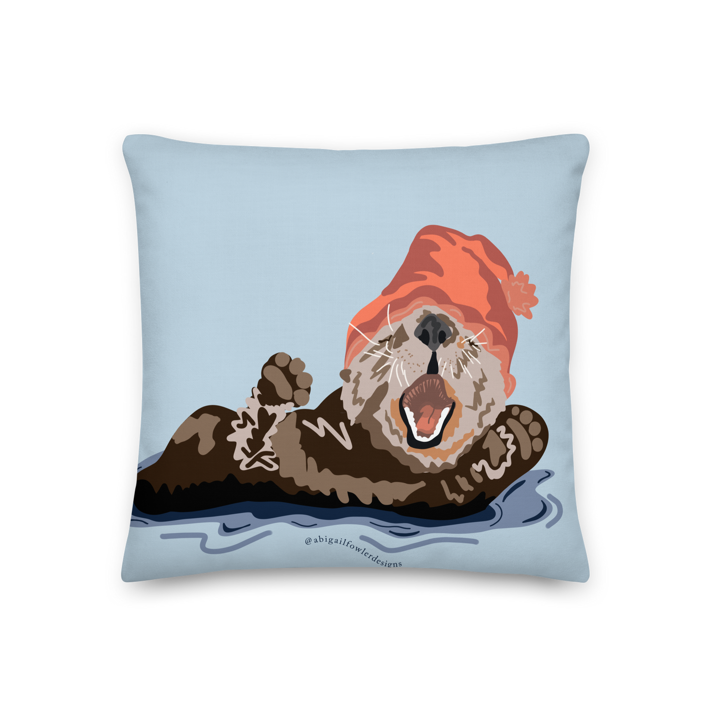 Snow Otter Premium Pillow