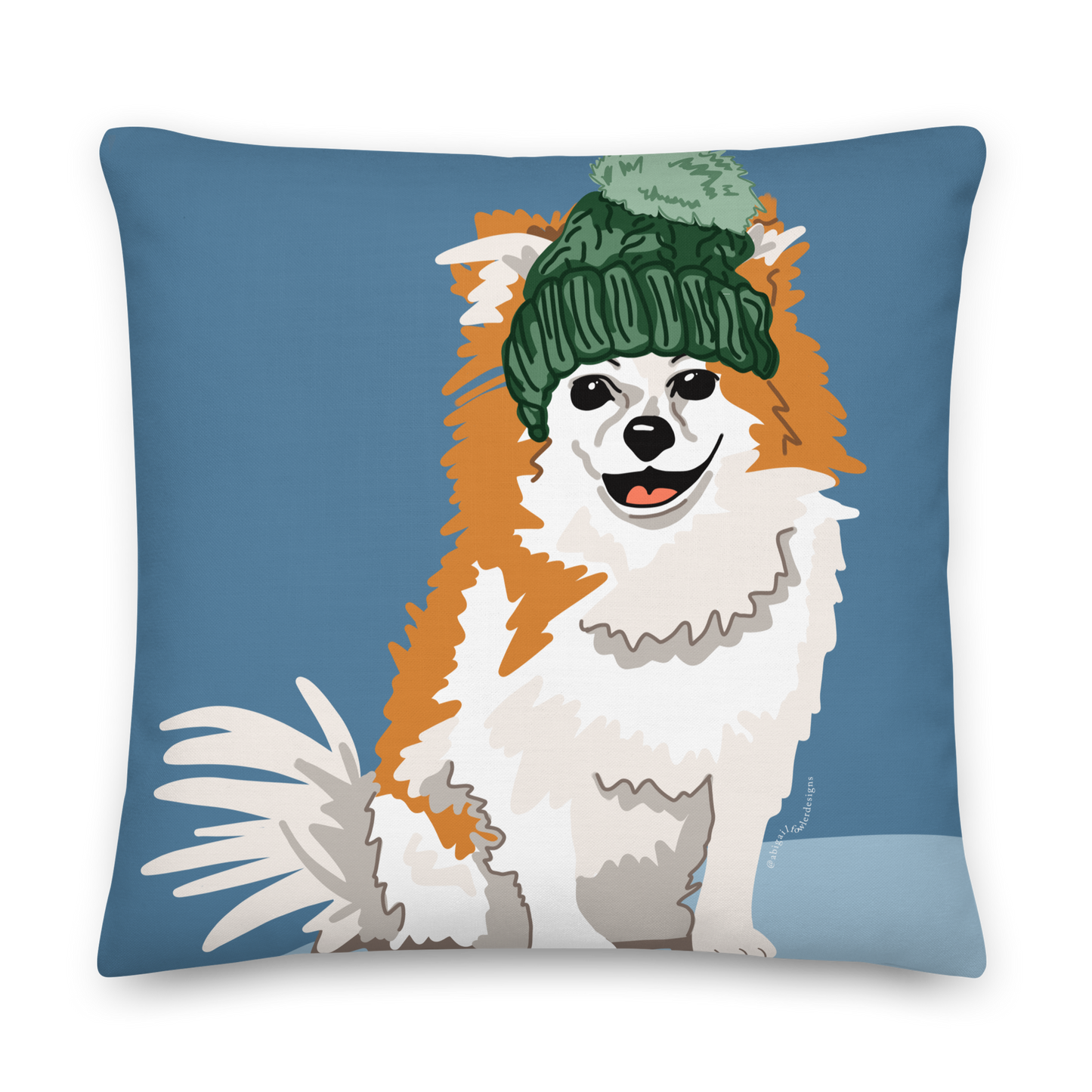 Snow Pup Premium Pillow