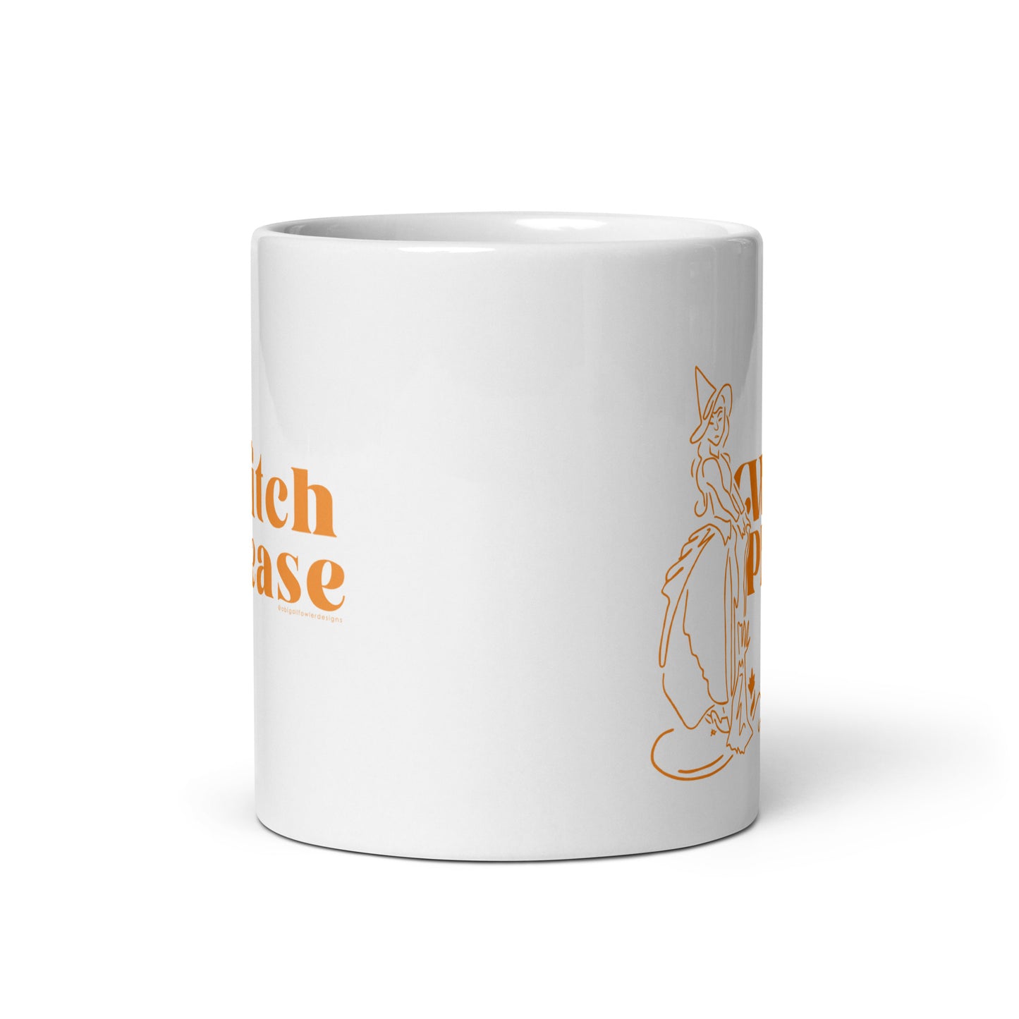 Witch Please Glossy Mug