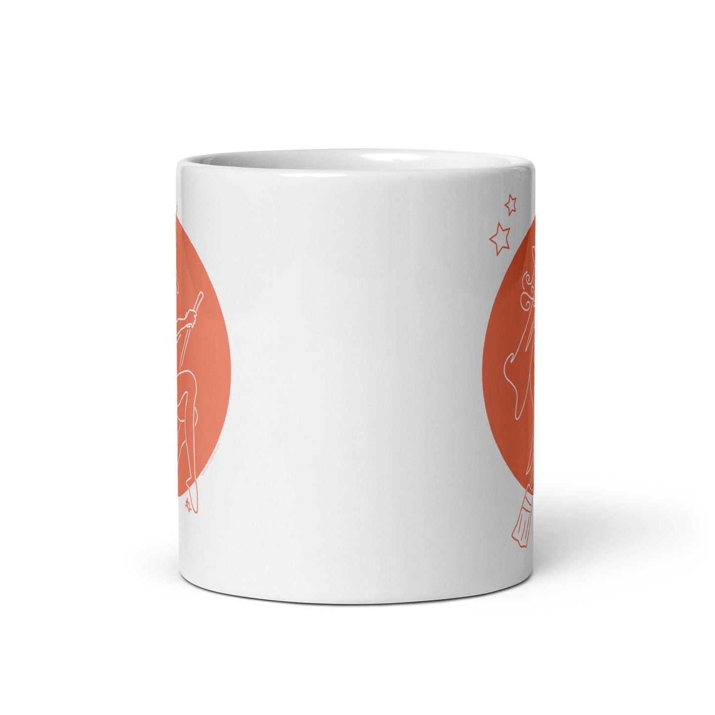 Bewitched Retro Glossy Mug