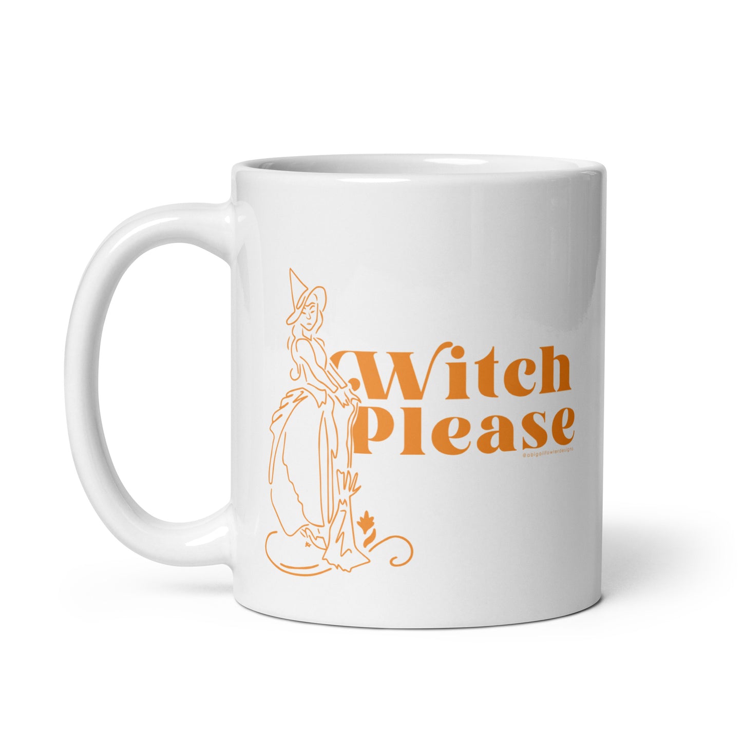Witch Please Glossy Mug