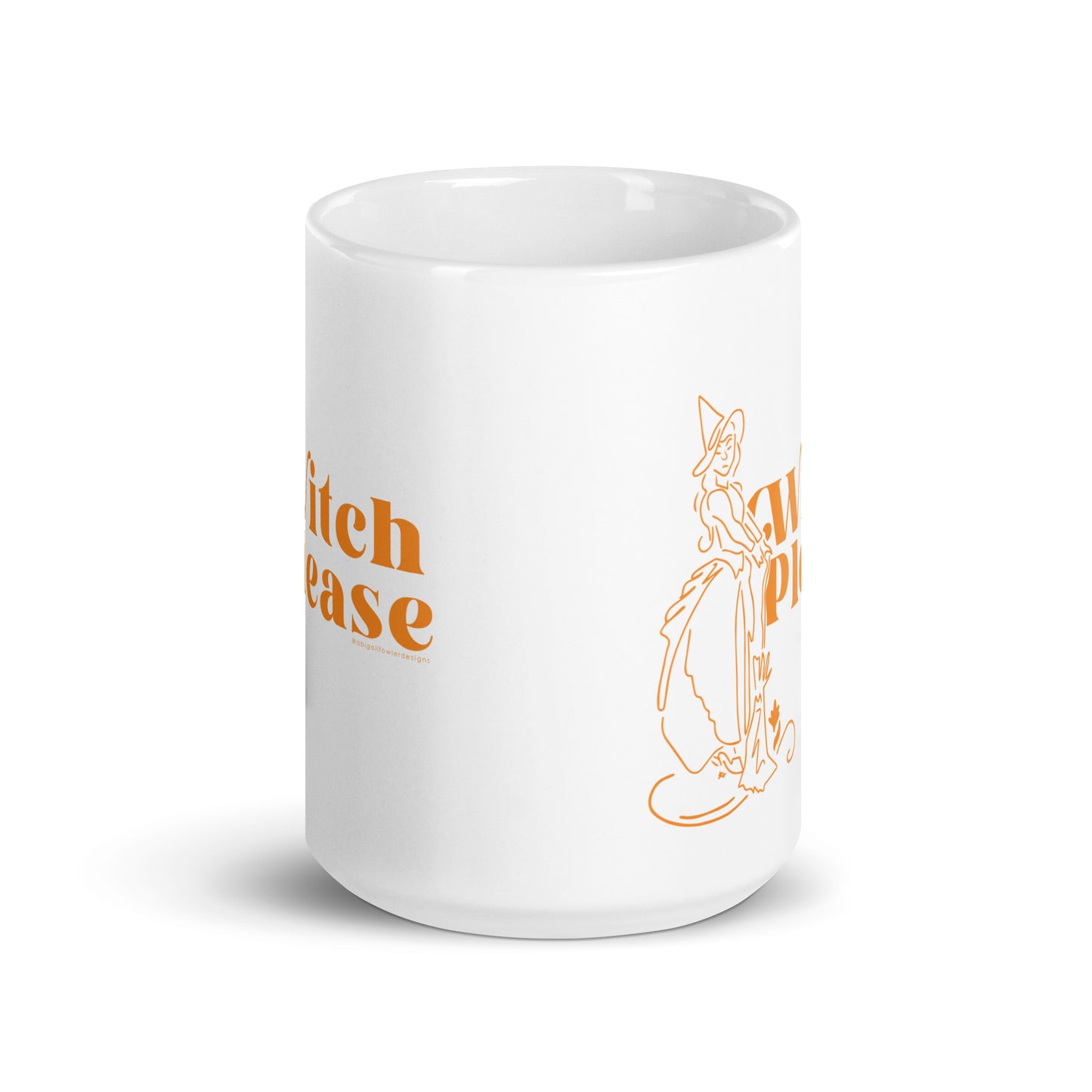 Witch Please Glossy Mug