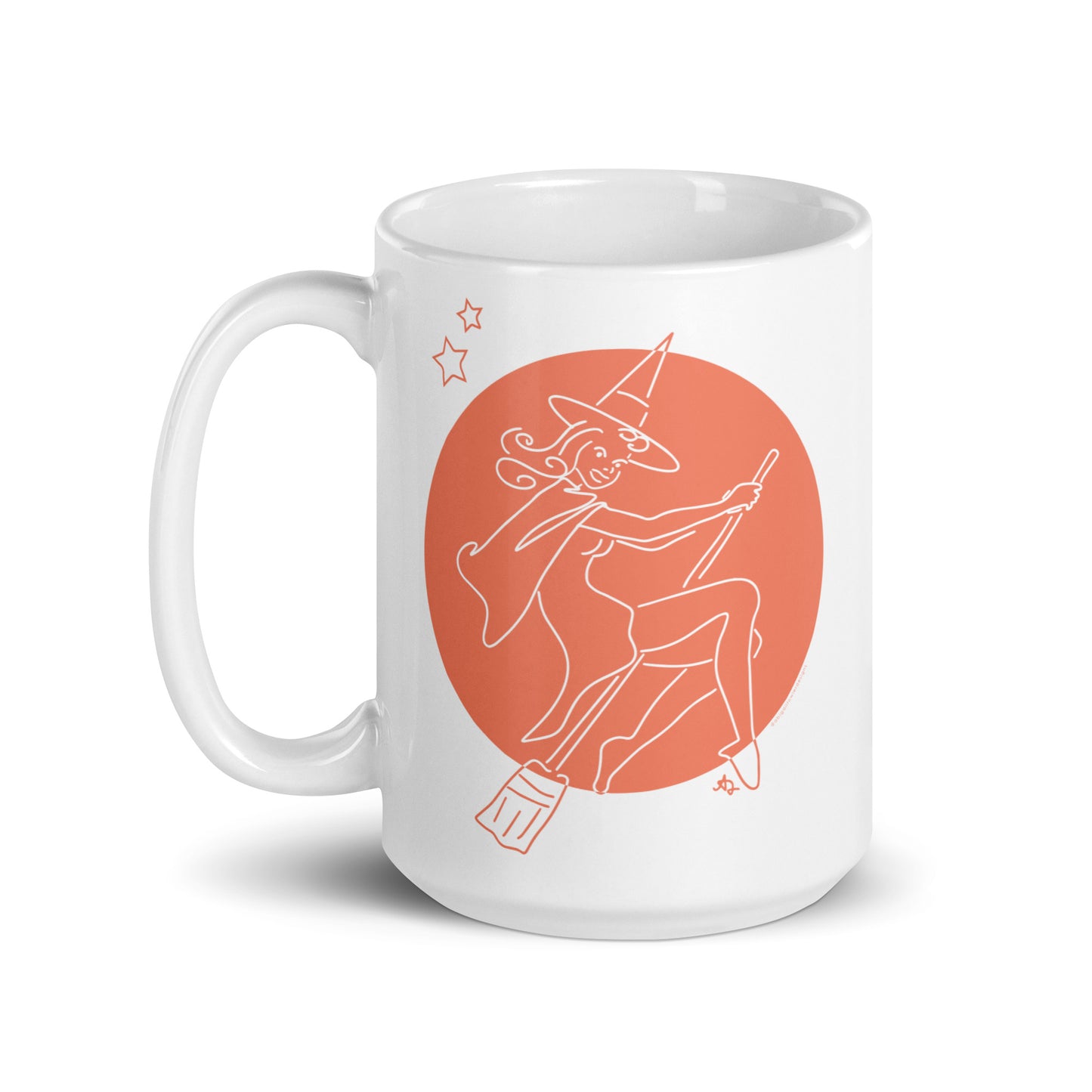 Bewitched Retro Glossy Mug