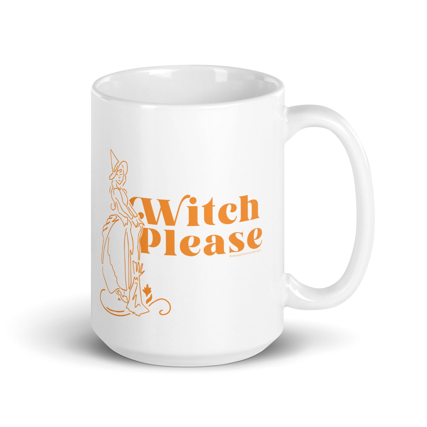 Witch Please Glossy Mug