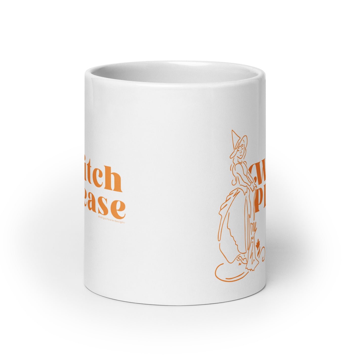Witch Please Glossy Mug