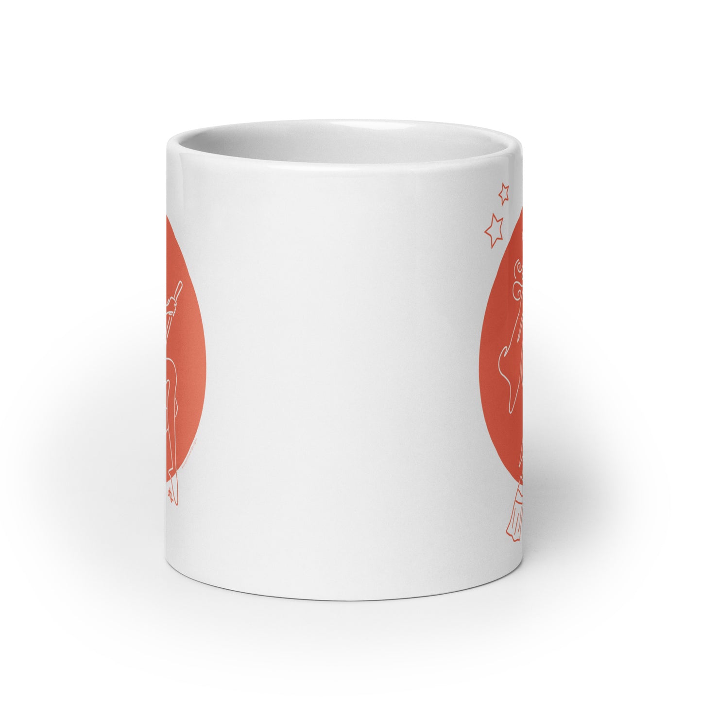 Bewitched Retro Glossy Mug