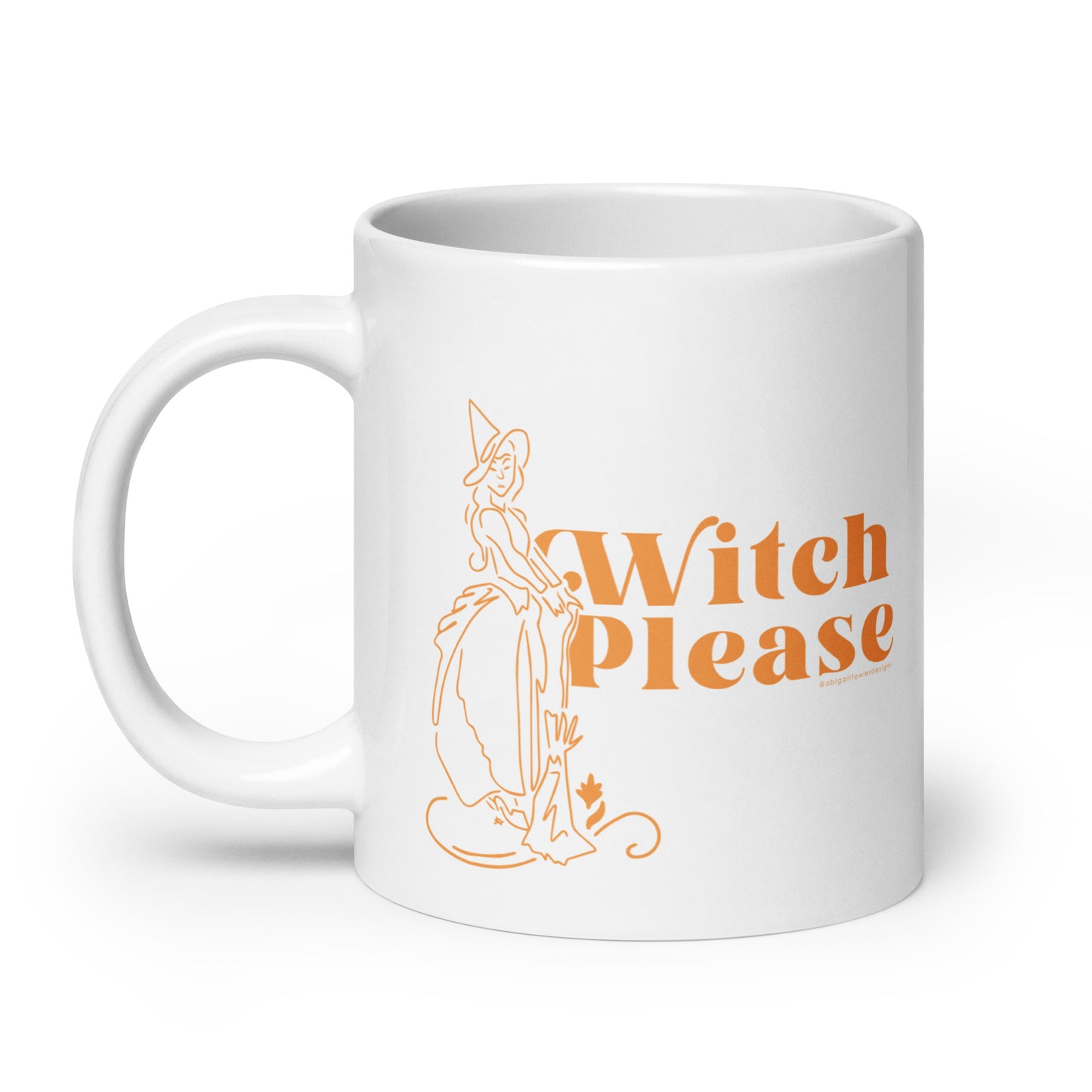 Witch Please Glossy Mug