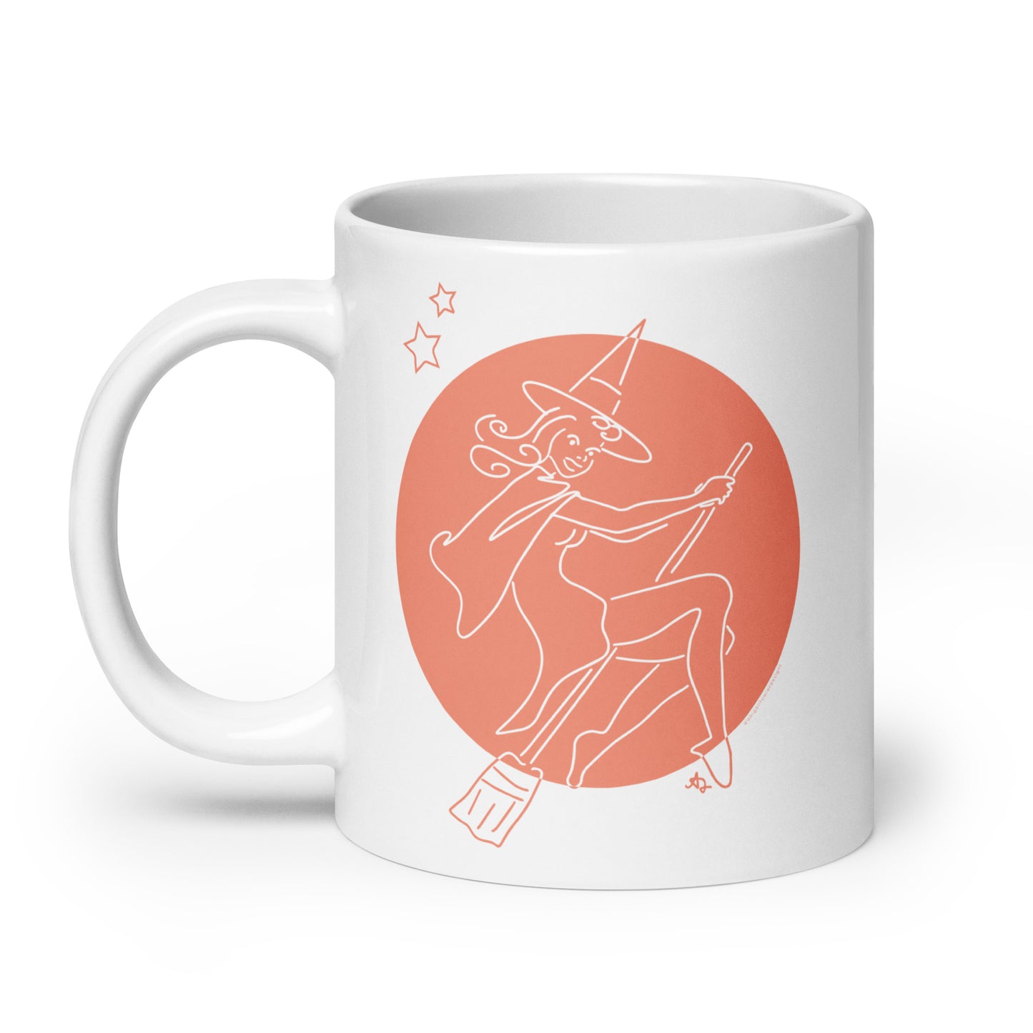 Bewitched Retro Glossy Mug