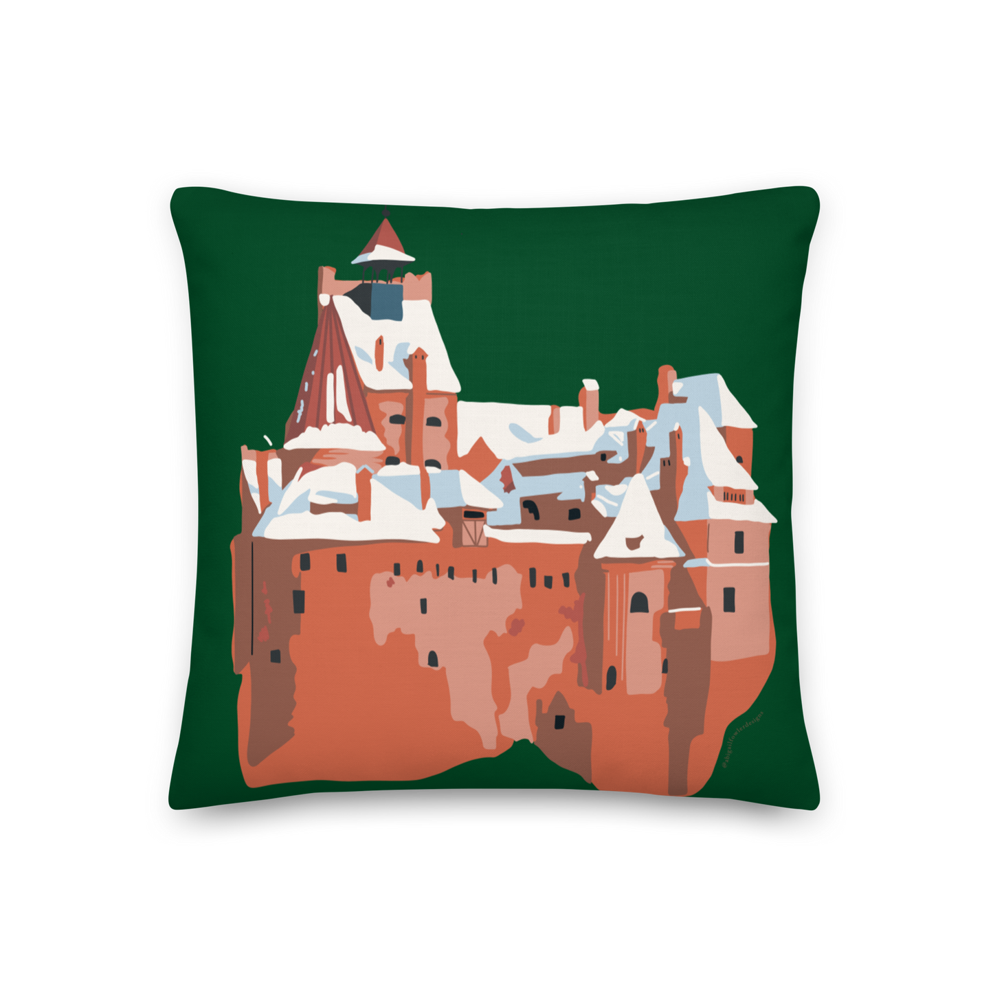 Evergreen Castle Premium Pillow