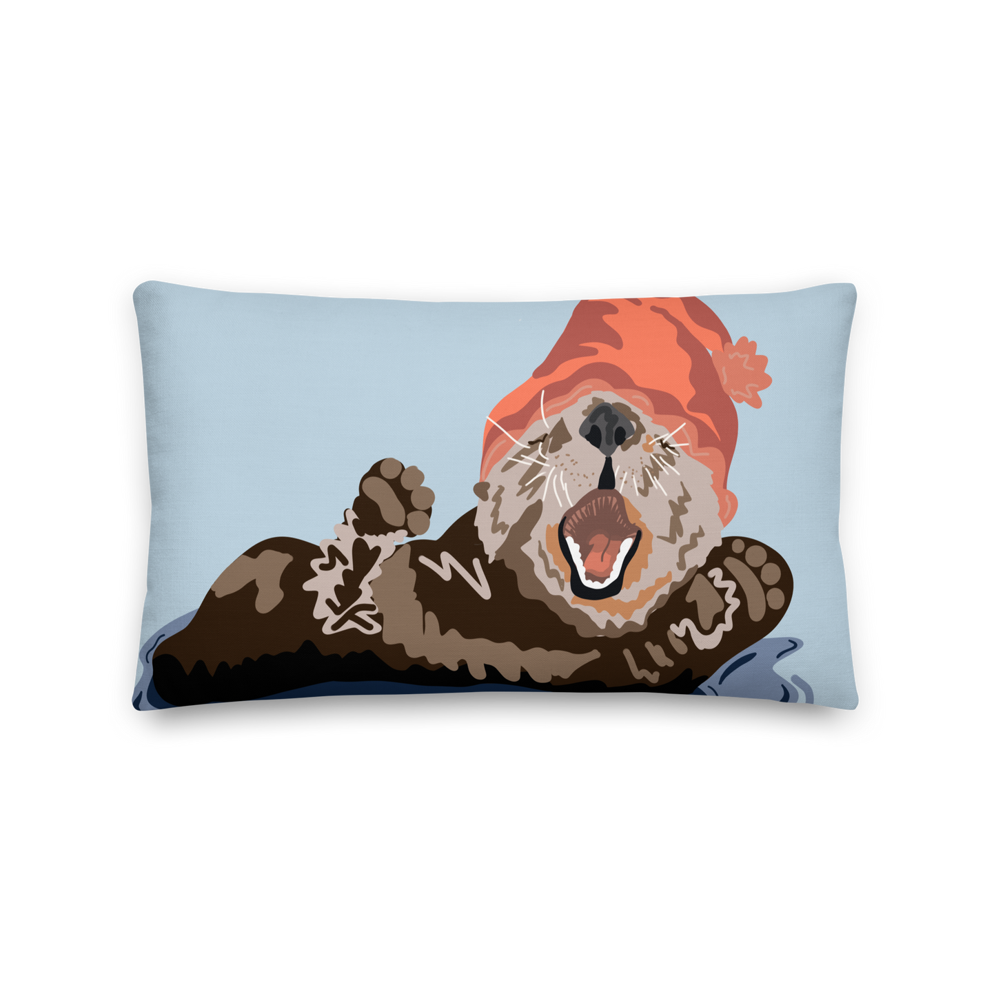 Snow Otter Premium Pillow