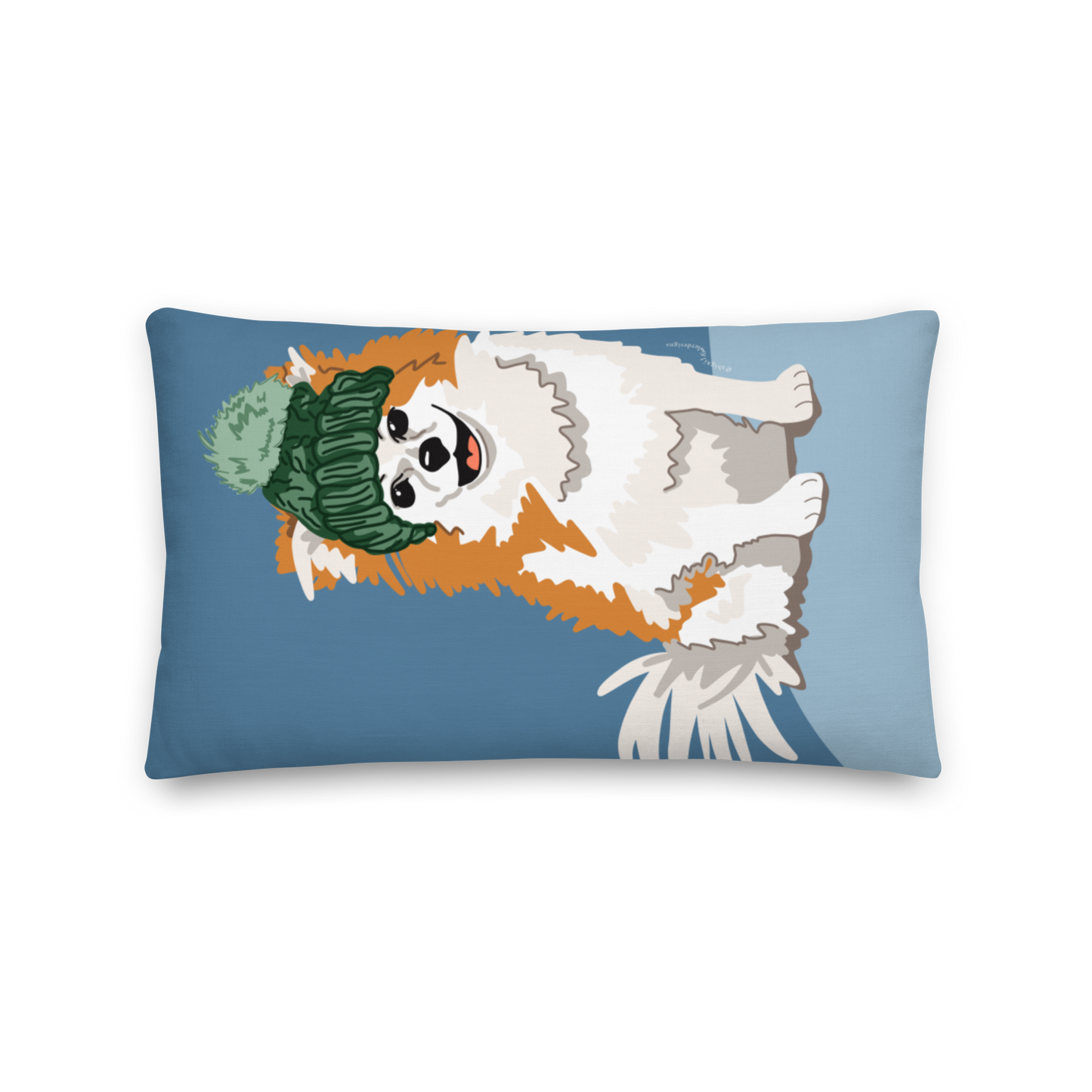 Snow Pup Premium Pillow