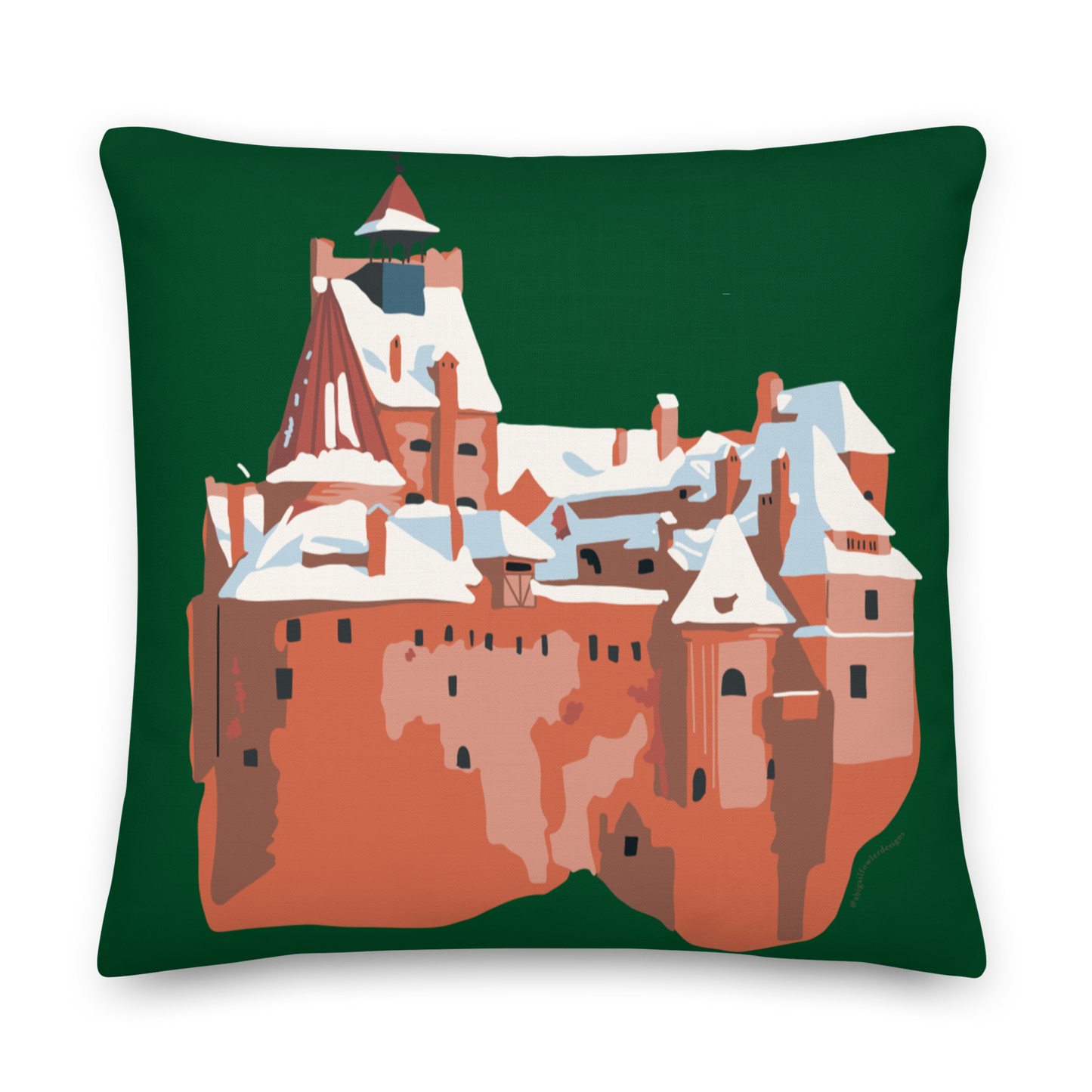 Evergreen Castle Premium Pillow