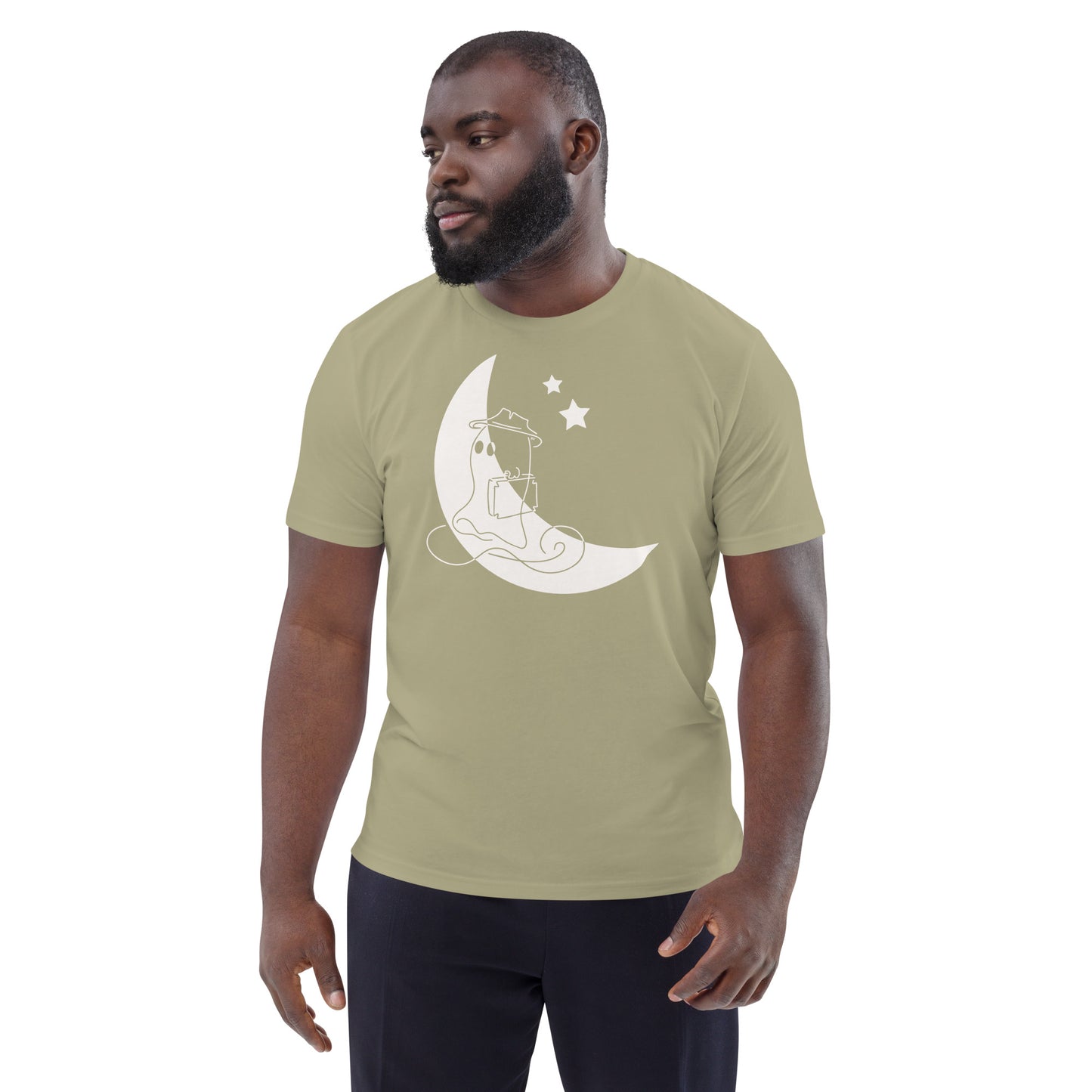 Ghosting Unisex organic cotton t-shirt
