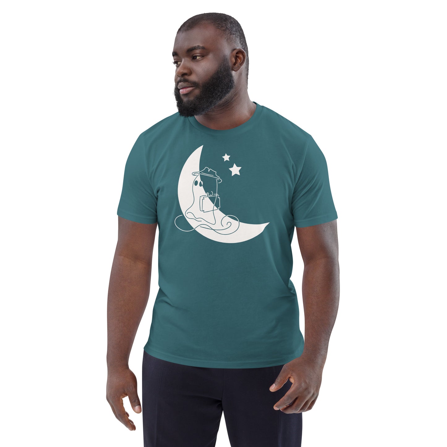 Ghosting Unisex organic cotton t-shirt
