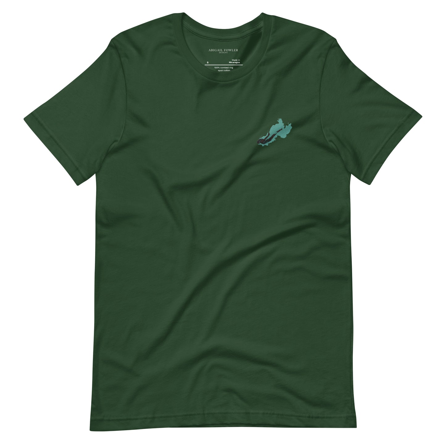 Aqua Dive Embroidered Unisex Shirt