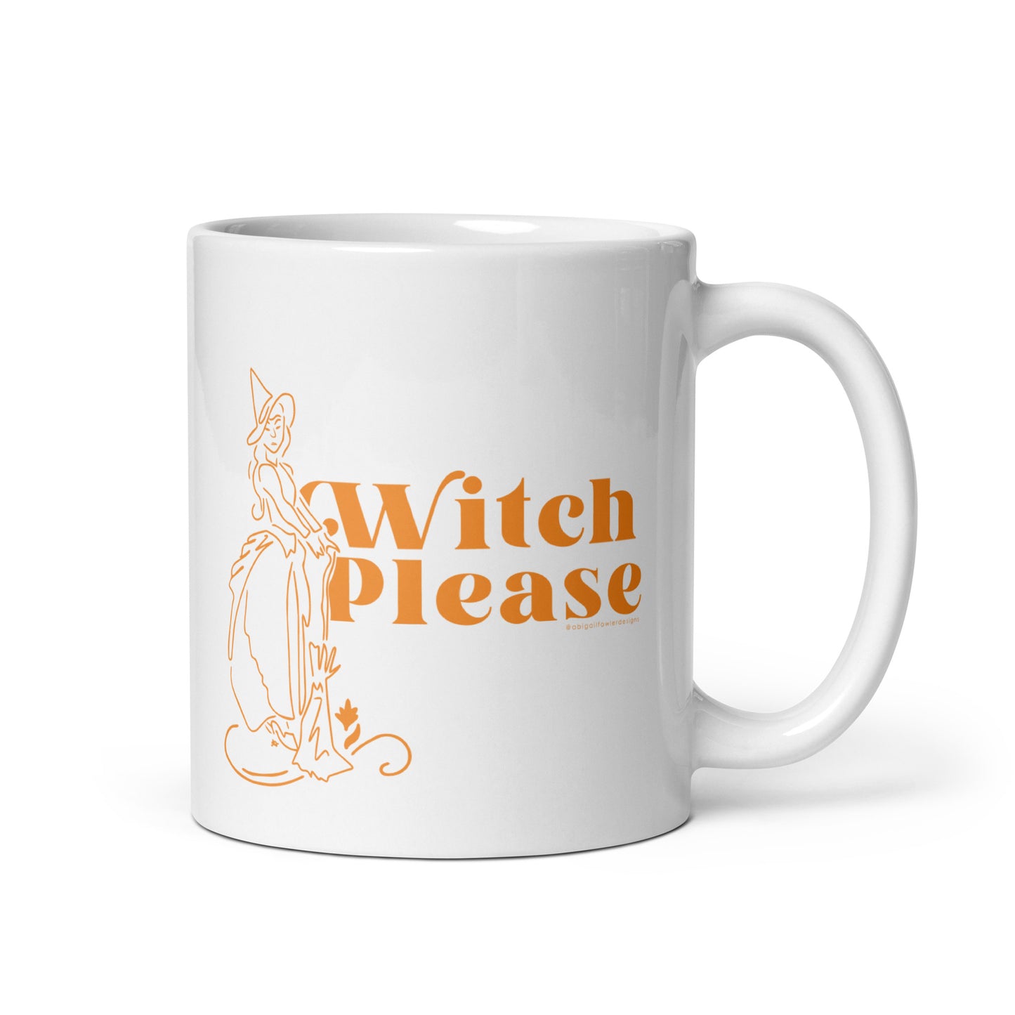 Witch Please Glossy Mug
