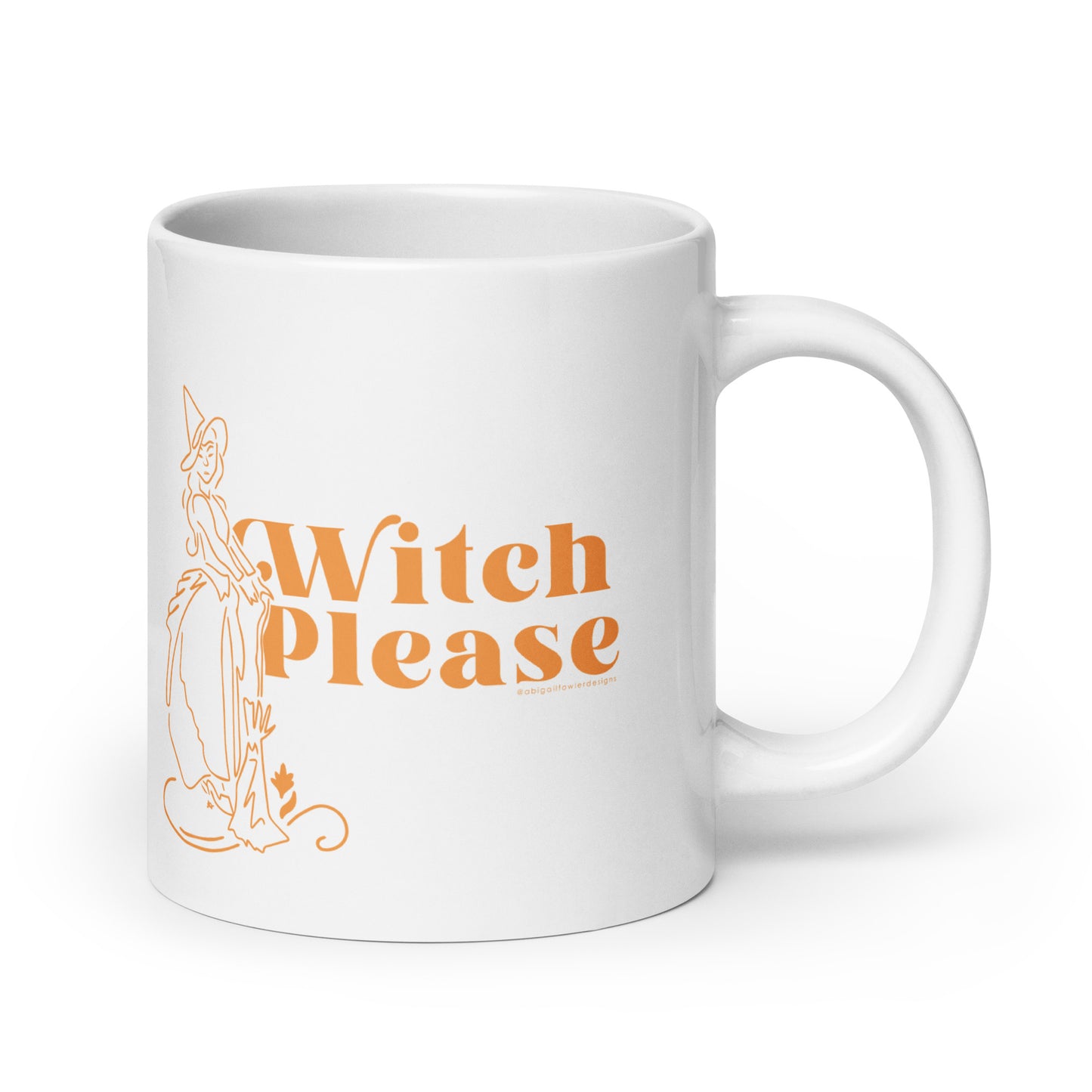 Witch Please Glossy Mug